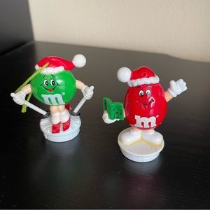 M&M Christmas Ornaments - Set of 2